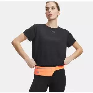 언더아머 UNDERARMOUR 6009540-001 블랙 여성 UA 벨로시티 쇼츠 슬리브 반팔 티셔츠 런닝 운동 헬스