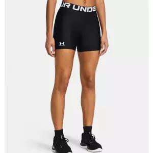 언더아머 UNDERARMOUR 여성 HeatGear 미디 쇼츠 레깅스 (1383628-001CT)