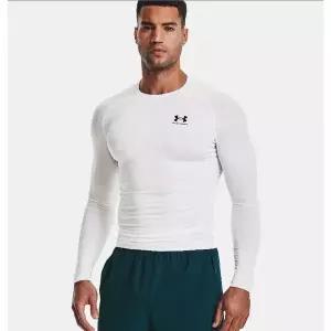 언더아머 UNDERARMOUR 1361524 100 아머 긴팔 컴프레션 히트기어 기능성 긴팔티
