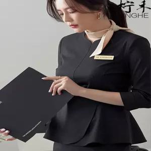 실장님 유니폼 오피스 에스테틱  인포 바지 세트 피부과 하복 피부샵 정장 사무복