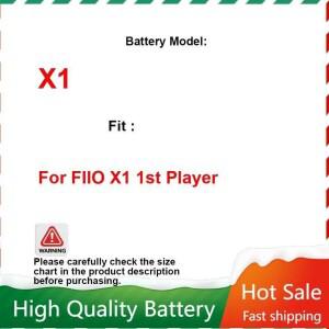 음악 플레이어 하이 퀄리티 배터리  FIIO X1 X3 X5 X7 II 스피커용 2 년 보증 및 트랙 코드  3500mah