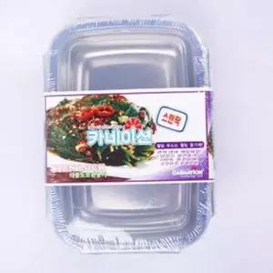 냉장고 반찬통 보관 스텐 사각 용기 560ml 밀폐