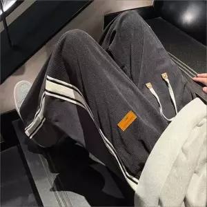 [하프클럽/]기모 밴딩 팬츠 코듀로이 스판 추리닝 바지