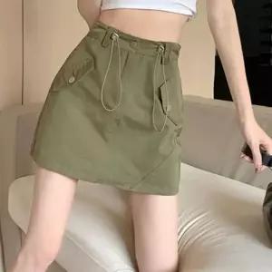 [하프클럽/]여성 미니 스커트 A라인 데일리 캐쥬얼 빈티지