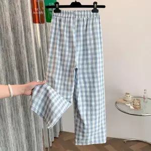 마킷5 원피스 바지 여자 여름 도트 브이넥 반팔 마 9부 JEN2
