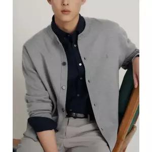 매장정품 빈폴 BEANPOLE MEN 베럴비 라운드 가디건 카디건 - 그레이 BC625AC113 721069