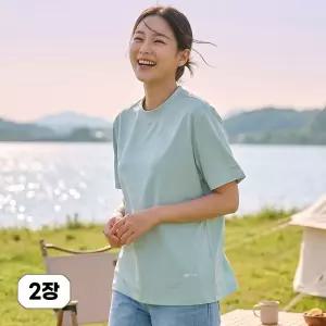 2장 BFL 여성 아이스 냉감 반팔티 등산 골프 아웃도어 기능성 티셔츠