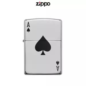ZIPPO 24011 LUCKY ACE 지포 럭키 에이스 오일 라이터 방풍 행운 스페이스 페인팅 휴대용 EDC 선물 한강사