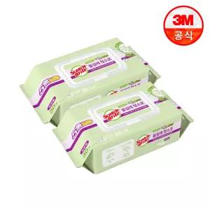 [3M 표준형 베이직 더블액션 물걸레 청소포 플러스 30매X2팩 (60매)
