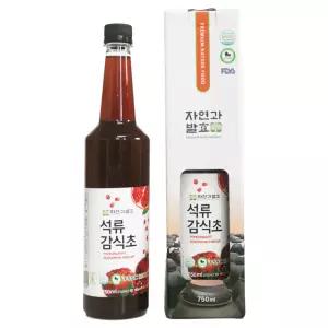 자연과발효 석류감식초 3병 (선물포장없음)