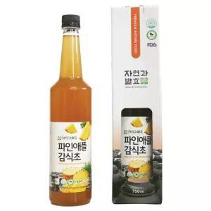 자연과발효 파인애플감식초 3병 (선물포장없음)