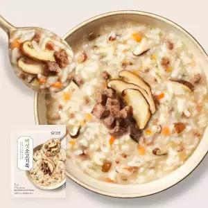 아워홈 바로 버섯 소고기죽 270g