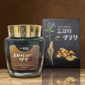 약초인 국내산 도라지생강청 500g 국산 도라지청 생강청