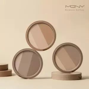 MQNY 페이크업 3색 쉐딩 9g 3종 헤어라인쉐도우 코쉐딩 컨투어 MAKEUP
