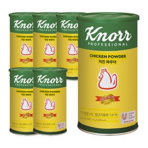 크노르 치킨 파우더 1kg 6개입 1박스 치킨스톡 분말