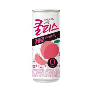 [기타]동원 쿨피스 제로 복숭아 230ml 60캔