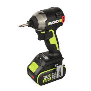 웍스(WORX) 충전임팩드라이버 WU291D.3 (20V/5.0AH x 2, BL) WORX PRO