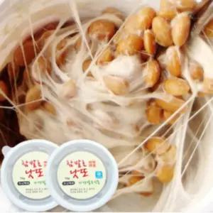 참발효 국산콩 낫또 노란콩 대용량 70g x 24개
