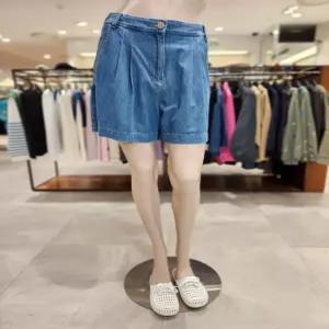 [베네통] 베네통 뒷밴딩 투턱 반바지 BADP62431
