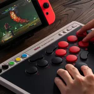 8bitdo 히트박스 닌텐도 스위치 PC 전용 레트로 레버리스 아케이드 게임패드 컨트롤러