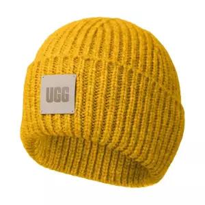 UGG 남성용 청키 리브 비니, 여름 밀, 단일 사이즈 112695