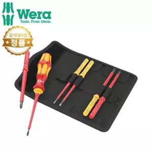 베라 VDE 7 절연 드라이버 세트 유니버셜 1 7pcs 006600 wera