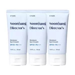 에뛰드 순정 디렉터 수분 선크림SPF50+ 50ml X 3개