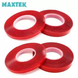 맥스텍 MT947 초걍력 접착 실리콘 투명 양면테이프 두께 0.5mm 너비(폭) 10mm 길이 5m
