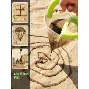 해변 모래 놀이 바닷가 백사장 휴가 여행 글씨쓰기 2개세트 커플 야유회