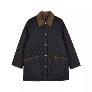 바버 MUST IT_ FW25 여성 리데스데일 퀄팅 자켓 LQU1852 BK91