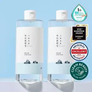라운드랩 1025 독도 클렌징 워터 1+1 기획 (400ml+400ml)