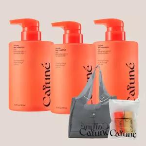 (3개세트)카푸네 바이어스 민감성 두피 샴푸 500ml 탈모증상완화·저자극·두피 진정+사은+사은(트래플키트2종+토트백)