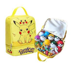 포켓몬 144Pcs 저장 가방과 애니메이션 그림 Kawaii Poke ball 피카추 이동 액션 피규어 인형 어린이 장난