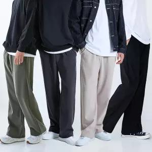 남자 4way 세미와이드 사방스판 M~4XL 빅사이즈 팬츠