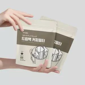 식물유래 100% 옥수수콘 드립백 커피필터 30매입 핸드드립백 EB01 국산 친환경여과지