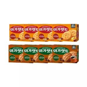 아트박스/과자마켓 마가렛트 16p 352gX4개+마가렛트 구운모카 16p 352gX4개