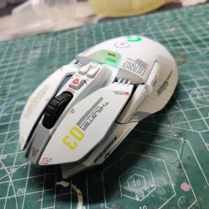 듀얼 모드 무선 유선 RGB 마우스와 호환 가능한 G903RGB/G903 히어로, 핸드 페인트 스프레이, DIY 맞춤형