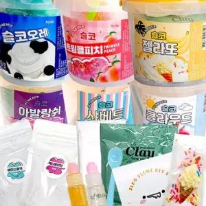 아트박스 슬코 만들기 슬라임 4종 젤라