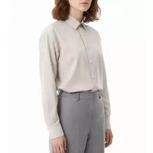 베이스레인지 MUST IT_ 26SS Claude Shirt in Brown Stripe TSCL-PO-SP26) 클로드 셔츠)