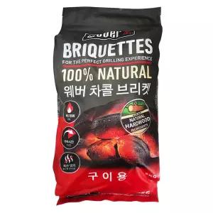 웨버 차콜 브리켓 5kg/트레이더스 숯