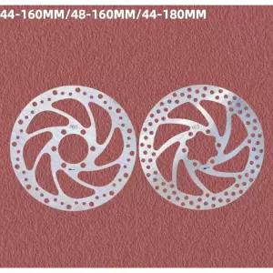 브레이크패드 구스타보 전기자전거 28mm 디스크 브레이크 로터 160mm 180mm 초강성 6볼트 구경 44MM 48MM