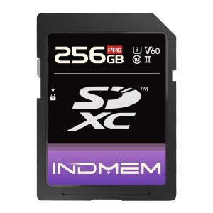 256GB SD 비디오용 최대 메모리 V60 고속 카메라 6K 전문가용 SDXC 280MB 카드 II UHS 읽기 4K S의 카드 U3