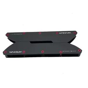 워룬 인라인 스케이트 프레임 4x90mm 스피드 위저드 피치 스피딩 슬라럼 베이스 파틴 쉐시아스