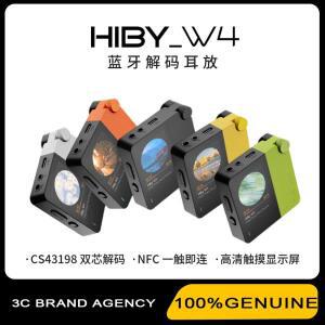 HiBy W4 MagSafe MP3 음악 플레이어 무선 오디오 USB DAC 블루투스 5.4 3.5mm  앰프 QCC5181 DSD512