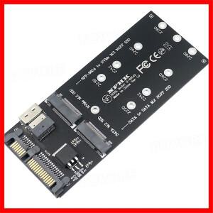 PC 데스크탑 메인보드용 SATA M2 어댑터 SFF-8654 to NVME SSD 컨버터, 22 핀 확장 카드