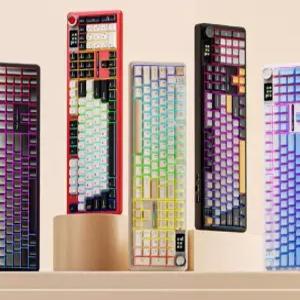 Aula 독거미 F108 pro 핫스왑 블루투스 풀배열 기계식 키보드 유무선