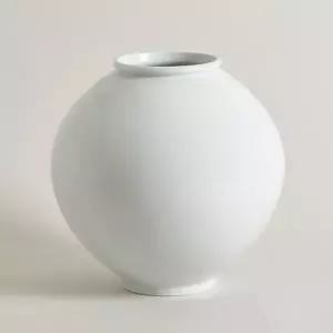 [텐바이텐]박수재 작가 도담 달항아리 특4호 화병 36cm 오브제 도자기 백자