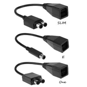 호환 Xbox 360 용 1pc Xbox SlimOneE AC 전원 어댑터 케이블 전선가리개 변환기 전송 케이블 전선가리개 코