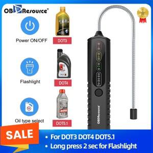 자동차 브레이크액 품질 검사기 - DOT3 DOT5.1 BF100 진단 도구 LED 테스터
