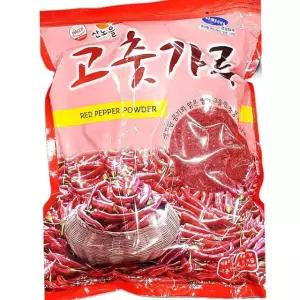 산노을 김치용 고춧가루 2.5Kg 업소용 대용량 양념